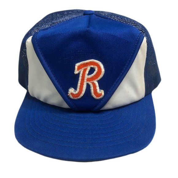 Vintage 50s 60s Letter ‘R’ Trucker Hat - Picture 2 of 6